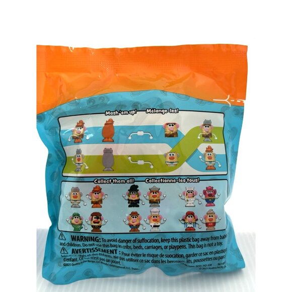 Wendy's Potato Head Mashed Toys Wendy to Frosty Mix Up & SpudBot to Cave Potato - Picture 5 of 5